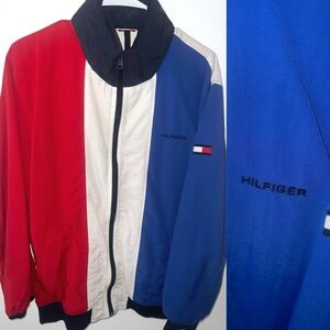 Vintage 90s Tommy Hilfiger windbreaker jacket